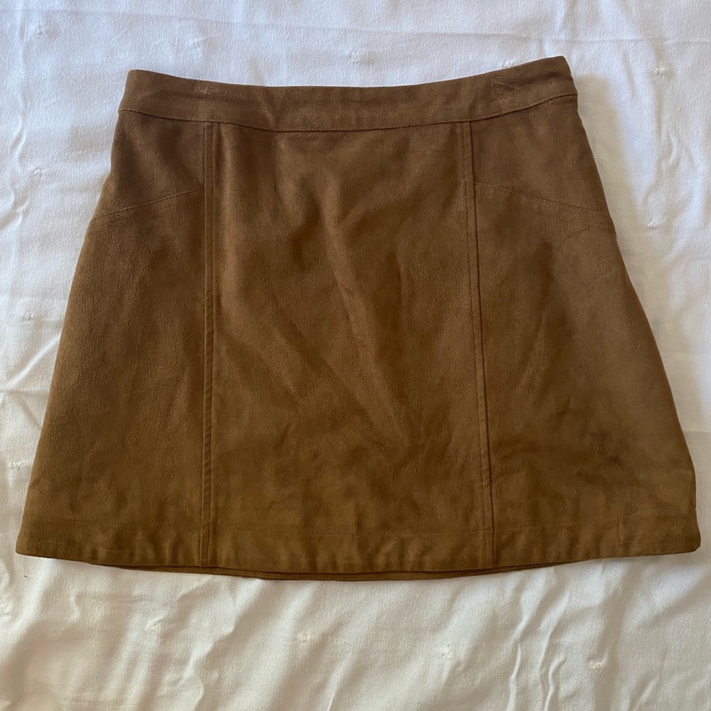 Abercrombie & Fitch Suede Skirt